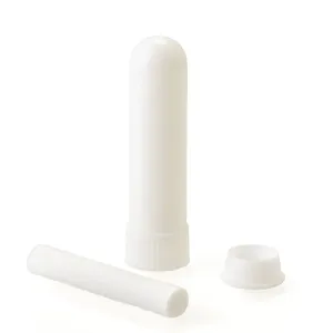 2025 personnalisé Amazon Hotsale blanc noir aromathérapie plastique nez inhalateur huile essentielle nasal inhalateur Tube fabricant indien - Product Image 3