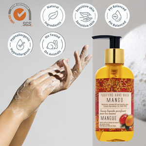 Jabón Líquido de Mango para Manos, Producto al por Mayor de Gran Volumen, Demanda Masiva, Lavado Diario de Manos, Marca Privada, OEM, Suministro a Granel, Proveedor de Cosméticos - Product Image 5