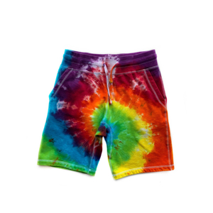 2024 mode tie dye Shorts pour hommes Logo personnalisé coton respirant tie-dye Street wear été Shorts pour hommes personnalisé - Product Image 2