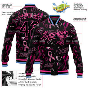 Nueva chaqueta de béisbol personalizada con bordado Varsity Letterman, chaqueta de béisbol universitaria de lana personalizada para hombre - Product Image 2