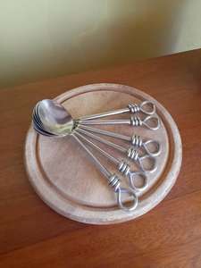 Juego de Servidores de Ensalada Ecológicos Forjados a Mano, Diseño Espiral, Aptos para Lavavajillas, Microondas y Horno, Color Personalizado, Logotipo Personalizado - Product Image 5