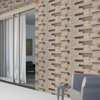 Carreaux muraux en céramique intérieurs résistants à l'acide et à l'usure de style européen Conceptions Taille 200X600MM Carreaux d'élévation numérique
