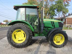 JOHNN DEERE 5085E 4WD Mini Tractor 70HP 120HP 90HP 100HP Tractor automático para caminar con bomba de motor Caja de cambios para granja - Product Image 2