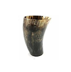Handcrafted horn <b>cup</b> and <b>glass</b> authentic polished natural eco friendly drinkware collection for bar decor parties and festivals - Product Image 4
