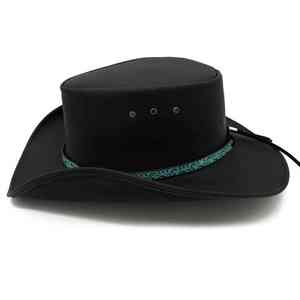 Sombreros Vaqueros Formales de Lana Personalizados Unisex, de la Mejor Calidad, Cálidos, Transpirables, para Adultos, Ropa Deportiva de Invierno para Viajes al Aire Libre, Servicio OEM - Product Image 5