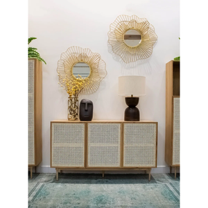 Lámpara de escritorio de madera maciza Millerville con lámpara de mesa de pantalla plegable para sala de estar/dormitorio/consola de entrada suplementos decorativos - Product Image 6