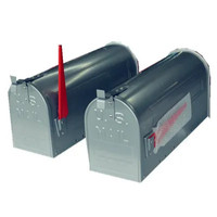 Boîte aux lettres murale ou autoportante, design personnalisable, en acier inoxydable, antivol, étanche, finition thermolaquée pour