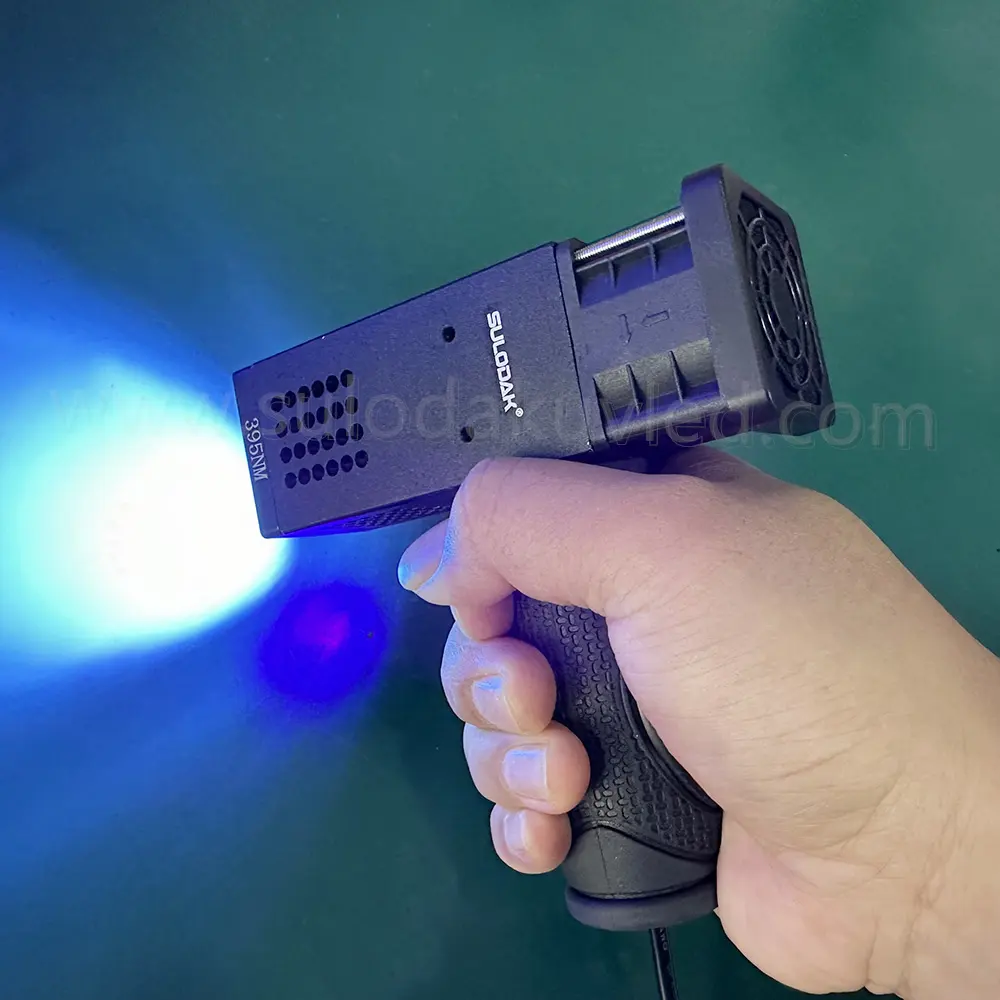 20*20 Mm Handheld Uv Led Ventilator Uitharding Lamp Ultraviolet Licht Uv Cure Sheet Stopverf Voor Autolak