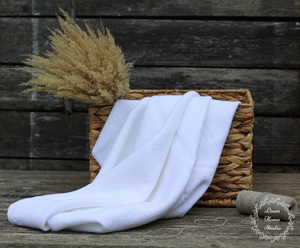 Vente en gros 100% lin tissu 292 cm largeur 200gsm plaine literie robes coussins 115 ''lin tissu cour/mètre pour garçons canapé - Product Image 5