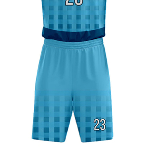 เครื่องแบบบาสเก็ตบอลผ้าโพลีเอสเตอร์พิมพ์ลาย100% - Product Image 5