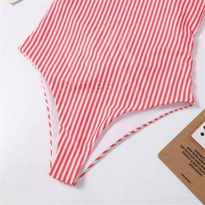 Traje de baño de mujer hecho a medida para tamaño adulto Venta directa de fábrica Traje de baño de color sólido - Product Image 5