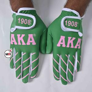 Vente en gros Gants de golf sport pour hommes Cabretta souple et respirant et cuir de mouton PU noir main gauche et droite - Product Image 3