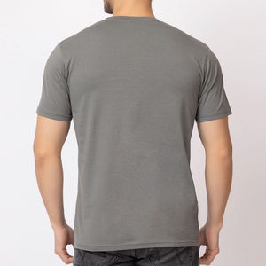 Recién llegado, camisetas para hombre, camisetas informales de algodón a granel, camisetas en blanco transpirables de Color personalizado, camiseta de gran venta para hombre - Product Image 5