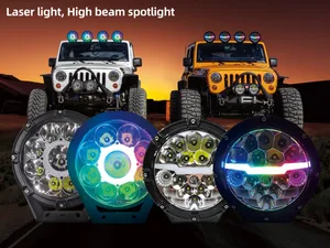 Wholesale High Power Off Road Led Driving Spot Light 4WD 1250M Round Truck Offroad 7 Inch Car Led Spotlights 4x4