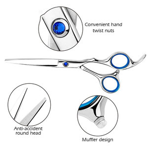 Ciseaux de coiffeur en acier inoxydable pour hommes et femmes Ciseaux de coiffeur de haute qualité à lames tranchantes durables - Product Image 6