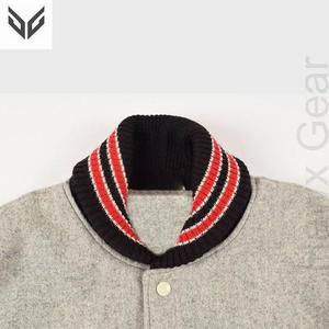 Veste à capuche XL High Street Letterman avec col montant pour hommes Tissu en toile de haute qualité Caractéristique légère Plus Hiver Extérieur - Product Image 4
