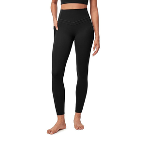 Venta al por mayor de moda Casual Leggings de compresión de las mujeres de cintura alta característica transpirable - Product Image 1