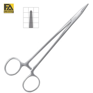 Porte-aiguille Crile-Murray en acier inoxydable, modèle fin, instrument chirurgical manuel, utilisation en chirurgie générale - Product Image 3
