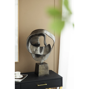 งานประติมากรรมอลูมิเนียมสมัยใหม่ ของตกแต่งห้องนั่งเล่นและห้องนอน ราคาประหยัด - Product Image 2