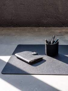 Classic Design Rectangle Leather <b>Mat</b> for Coffee <b>Laptop</b> Placemat with Customized Thickness and Color Kitchen Pad - Product Image 6