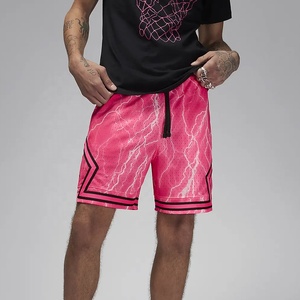 กางเกงขาสั้นบาสเก็ตบอลสำหรับผู้ชายดีไซน์ตามสั่งแห้งเร็วระบายอากาศป้องกันแบคทีเรียไซส์ใหญ่พิเศษขายส่งมีสไตล์ - Product Image 6
