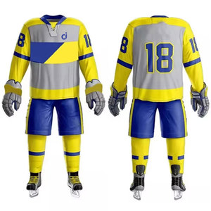 Uniforme de Hockey sobre Hielo para Equipos, MOQ Bajo, Uniforme de Entrenamiento Juvenil, Uniforme de Hockey sobre Hielo en Oferta - Product Image 4