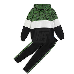 Ensemble de survêtement pour enfants, léger, deux pièces, survêtement pour enfants pour l'école, le sport et les vêtements décontractés - Product Image 2