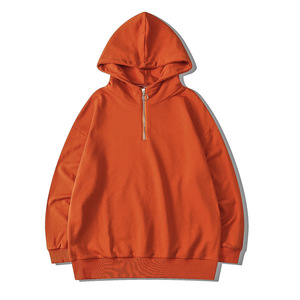Sweat à capuche en molleton 100 % coton personnalisé, haute qualité, style streetwear, avec logo brodé, coupe oversize, anti-plis, vente en gros - Product Image 2