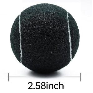 ลูกเทนนิสยางสีดำเด้งด้วยแรงดันสูงลูกบอลฝึกชายหาดกลางแจ้งแบบนุ่มขายดีสำหรับทีมทัวร์นาเมนต์ของเด็กชาย - Product Image 3