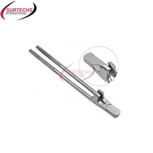 คีมฟุล crum เหล็กกล้าไร้สนิมสำหรับสัตวแพทย์สากลมีกรามฟันเลื่อยทุกขนาด - Product Image 1