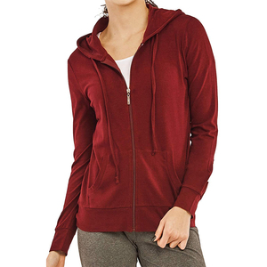 Winter Warm up <b>Lightweight</b> <b>Hoodies</b> 100% Light Weight Women Zipper <b>Hoodie</b> - Product Image 1