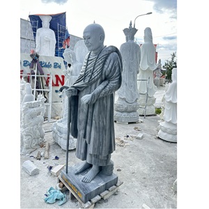 Estatuas de Retrato Modernas para Exteriores Personalizadas, 100% Piedra Monolítica Natural, Instalación en Sitio, Talladas a Mano, Duraderas, 1 Año de Garantía en Línea - Product Image 1