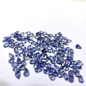 Haute qualité 5x3mm poire coupe Tanzanite pierre précieuse couleur bleue naturelle 0.20 Cts meilleure pierre moyenne en vrac fournisseur de qualité en gros - Product Image 2