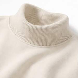 เสื้อสเวตเชิ้ตแขนยาวคอกลมผ้าเฟรนช์เทอร์รี่สำหรับผู้ชาย ผ้าฝ้าย 100% สกรีนโลโก้ได้ สไตล์สตรีทแวร์ ระบายอากาศได้ดี เหมาะสำหรับฤดูหนาว - Product Image 6