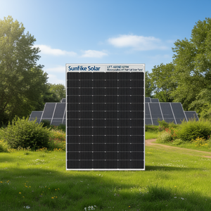 Panel Solar Monocristalino HJT de Media Celda Sunlike Solar LNET-680ND 670W - Product Image 3