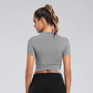 Holesale-Camiseta deportiva de color negro, prenda de vestir de 2023 cm - Product Image 3