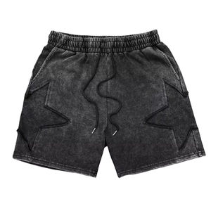 กางเกงขาสั้นผู้ชายสำหรับซักได้ทั้งชายและหญิงกางเกงขาสั้นผ้าปักลายกรดสำหรับเสื้อผ้าชั้นนำออกแบบโลโก้ได้ตามต้องการ - Product Image 1