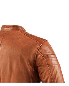 Chaquetas de Motociclismo Ligeras para Mujer 2026, Chaqueta de Cuero Genuino Transpirable con Cierre Frontal Estilo Biker - Product Image 5