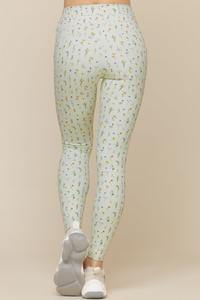 เลกกิ้งออกกำลังกายมีกระเป๋าสำหรับผู้หญิงเลกกิ้งใส่ออกกำลังกายผ้านุ่มใส่สบายแห้งเร็วลายดอกไม้กำหนดได้เอง2025 - Product Image 5