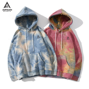 Sudadera con Capucha Gris Lavada de Moda Nueva 2025 de AIFRAN, Sudadera Holgada con Hombros Caídos para Hombre, Sudadera con Capucha de Estilo Urbano, Etiqueta Privada Personalizada - Product Image 2