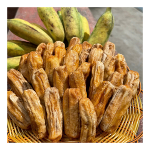 Plátano entero suave y seco, opción premium para refrigerios, ideal para la adquisición a granel, distribución en el extranjero y programas de venta al por mayor. - Product Image 1