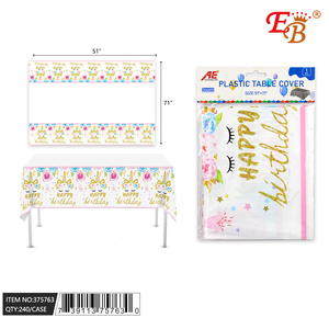 Unicorn <b>Table</b> <b>Cover</b> 51\"X71\" 240PCS/CS Party Tableware & Decorations - Product Image 1