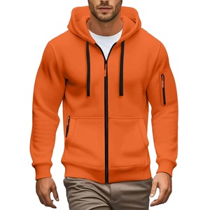 เสื้อมีฮู้ดแขนยาวสีขาวสำหรับผู้ชายเสื้อผ้าแนวสตรีทผ้าคอตตอน100% ทันสมัยระบายอากาศได้ดีแบบลำลองสำหรับฤดูใบไม้ร่วงฤดูหนาว - Product Image 3