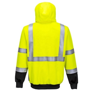 Veste de travail en polyester haute visibilité de classe 2 avec étiquettes personnalisées, faible MOQ 2 pièces - Product Image 2