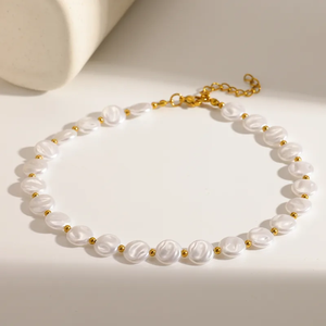 Collier pendentif en chaîne cubaine en acier inoxydable 304 plaqué or 18 carats de haute qualité, avec croix ronde et étoile de mer, conçu pour les femmes - Product Image 5