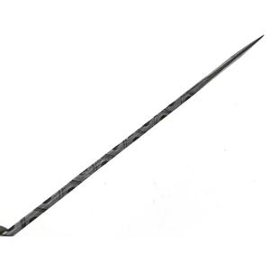 Couteau JEXMOO personnalisé fait à la main en acier Damas, lame vierge multifonctionnelle à motif goutte de pluie, avec un cadeau parfait, couteau pour usage extérieur - Product Image 6