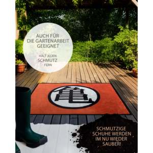 Paillasson avec motif de dessin animé Dragon Ball, symbole Kame - Product Image 2