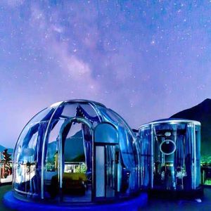 กลางแจ้งดาวบ้านฟองเปล่ามือถือบ้านโปร่งใสเต็นท์ยอร์ทร้านอาหารห้องอาทิตย์ - Product Image 5