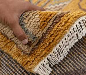 พรมผ้าฝ้ายสุดหรูพรมงานแฮนด์เมดสไตล์แอบสแตรกต์แบบโมเดิร์นแบบดั้งเดิมของห้องนั่งเล่นของตกแต่งบ้านพรมในสวนคุณภาพสูง1ชิ้น - Product Image 6