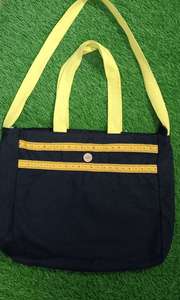 Classic Custom Designer Cotton Canvas Tote <b>Bag</b> Vintage Style <b>Reusable</b> for Daily Essentials Storage Grocery Shopping Parties - Product Image 6